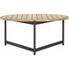 Amalfi 36 X 17 inch Natural Outdoor Coffee Table, Large